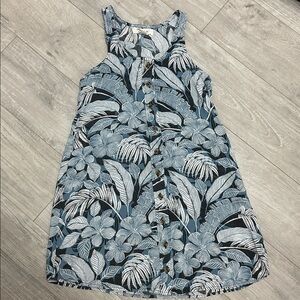 Floral Button-Down Dress